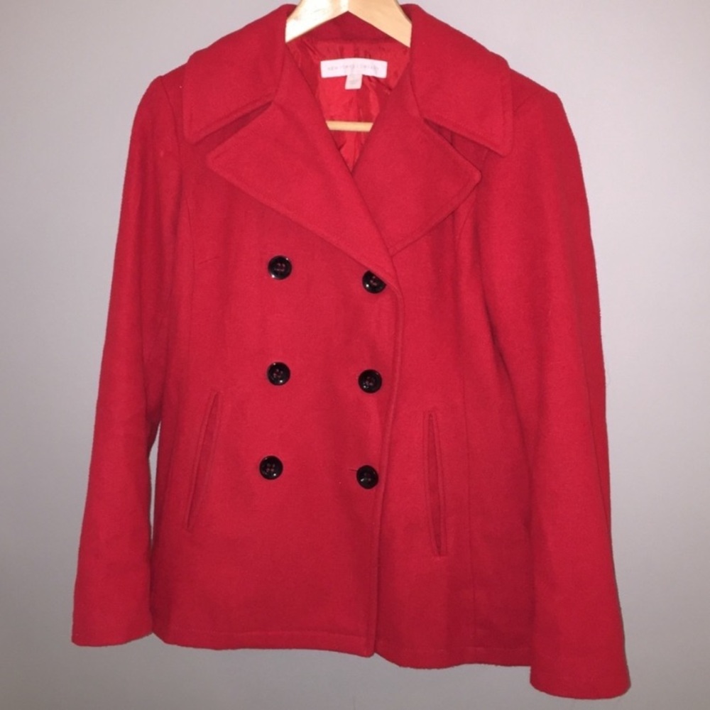 Women’s peacoat EUC
